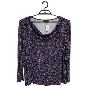 Lane Bryant women's Blouse cowl neck long sleeve size 22/24